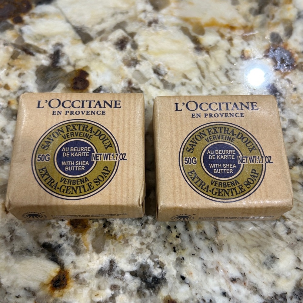 SET OF TWO ❣️ L'Occitane soap bars 100g new